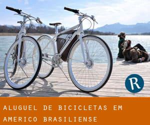 Aluguel de Bicicletas em Américo Brasiliense
