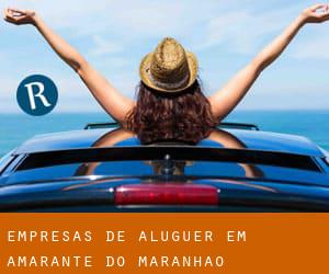 Empresas de aluguer em Amarante do Maranhão